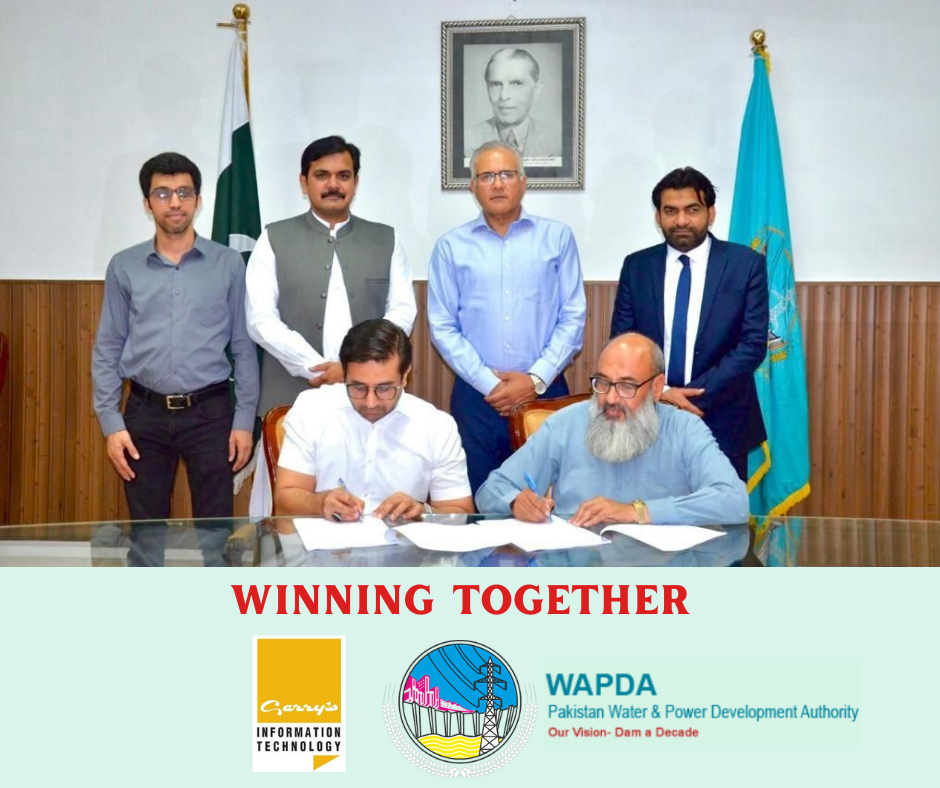 Signing Ceremony Between Gerry's Information Technology