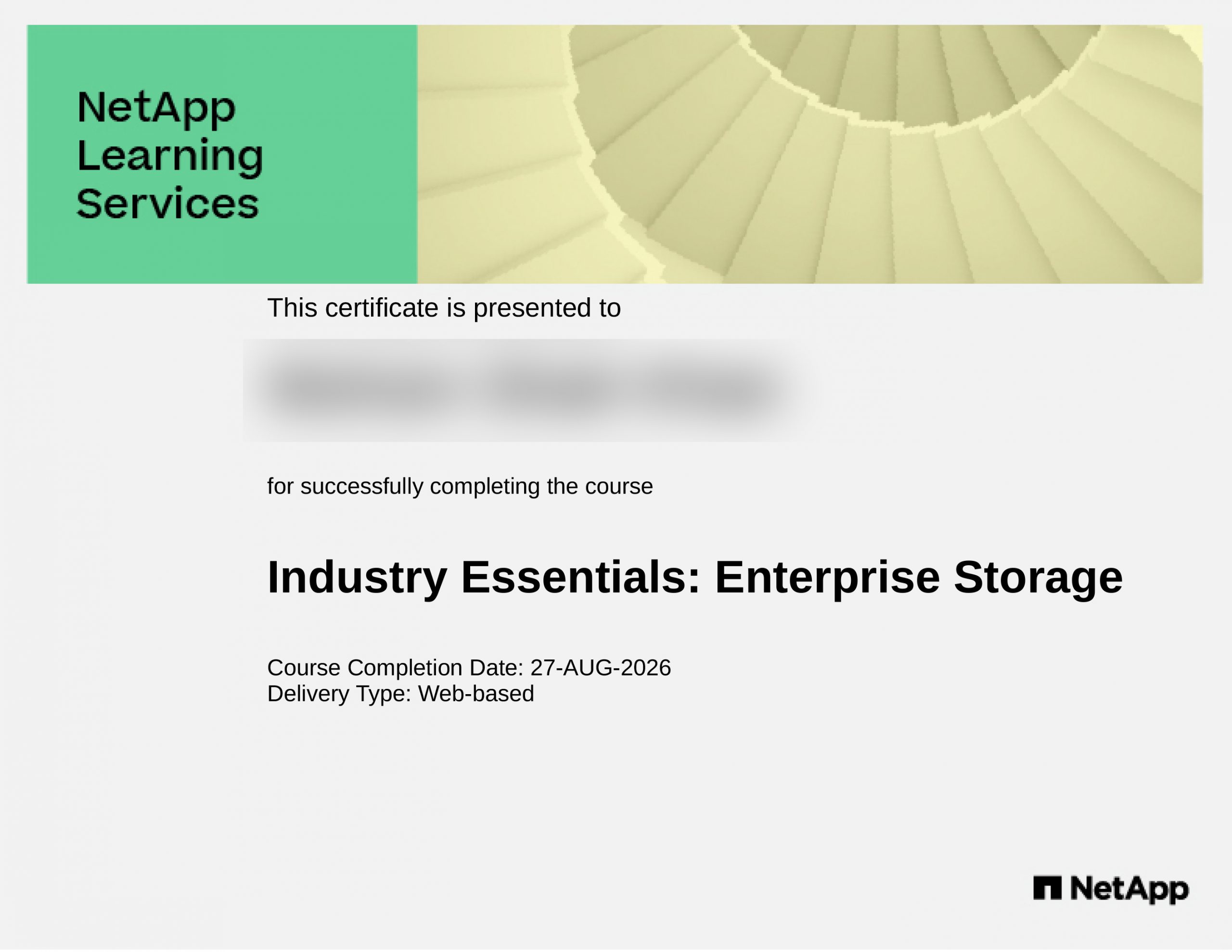 Certificates