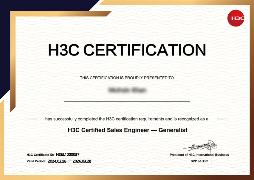 Certificates